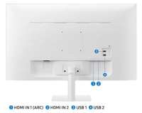 Samsung+27%22+Smart+Monitor+LS27DM501EWXXL+%28White%29